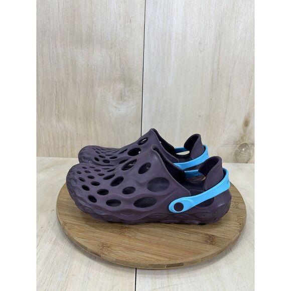 Merrell Hydro Moc Drift Purple Blue Athletic Clogs Womens Size 8 - Picture 1 of 7